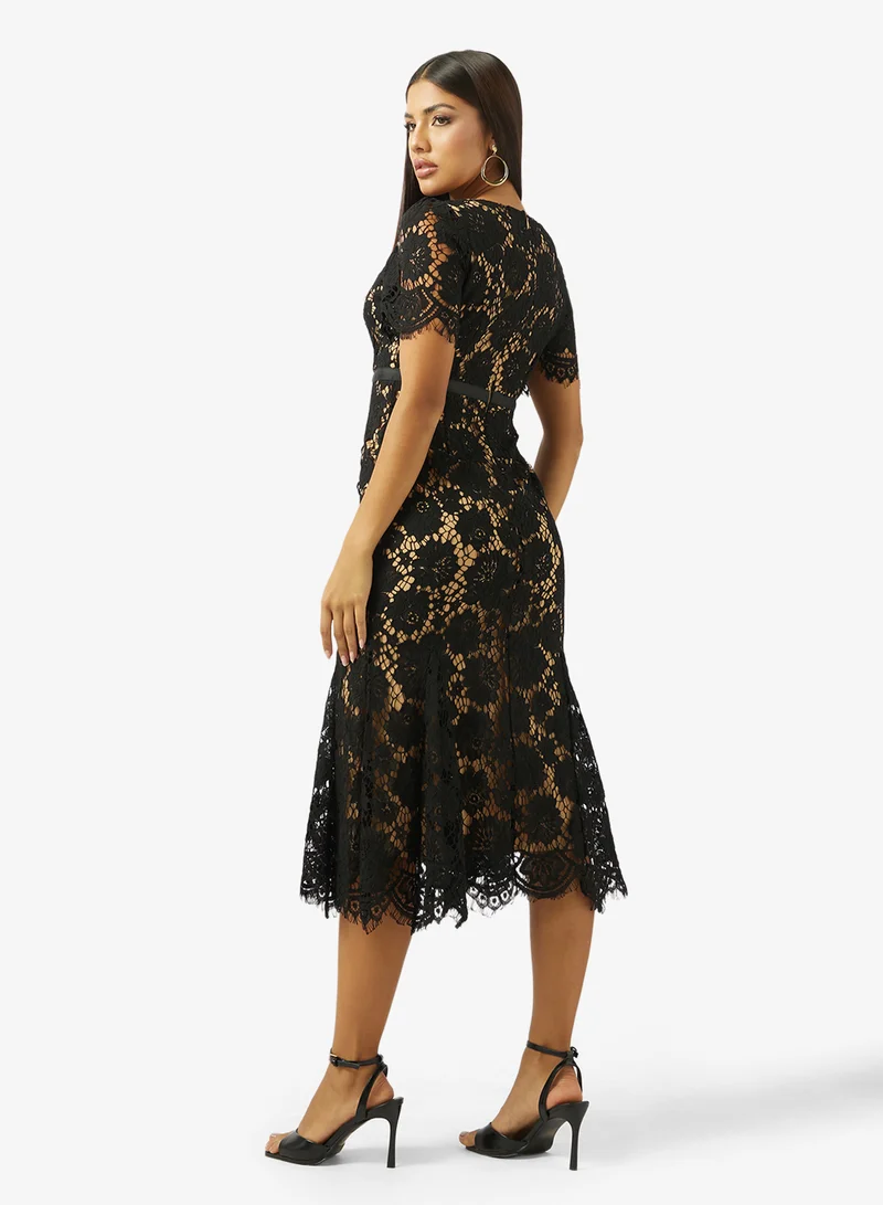 Ella Limited Edition Lace Column Dress